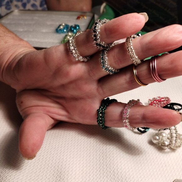 Handcrafted bundle ring various size 5-12 - Picture 14 of 16